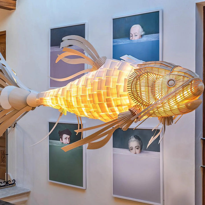 Kogoi Art Fish Chandelier 13