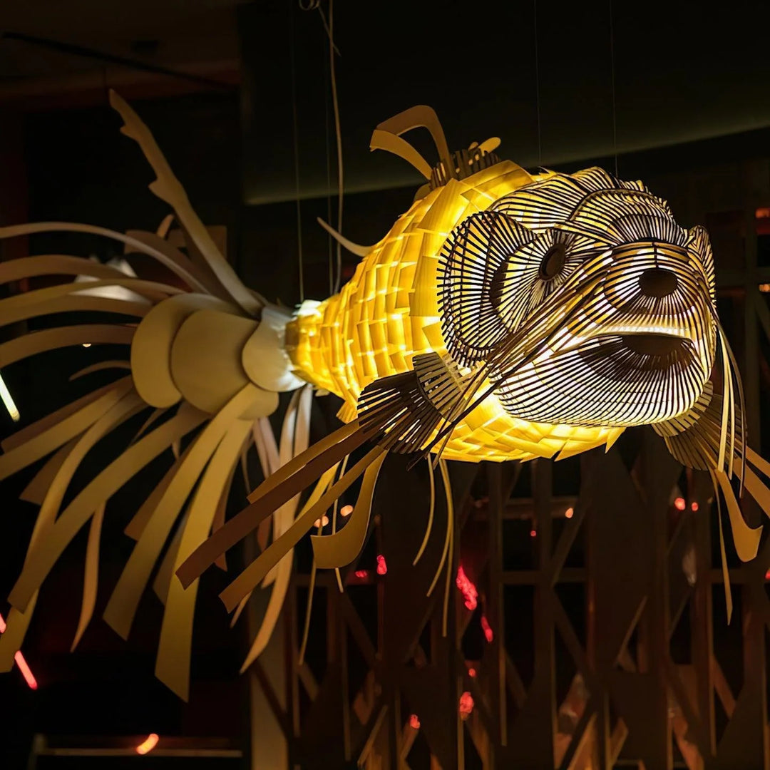 Kogoi Art Fish Chandelier 9
