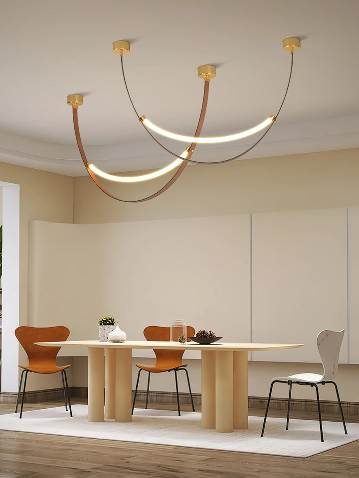 LED Belt Pendant Lamp 2