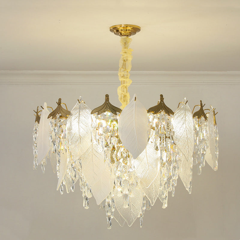 Leaf_Crystal_Chandelier_2
