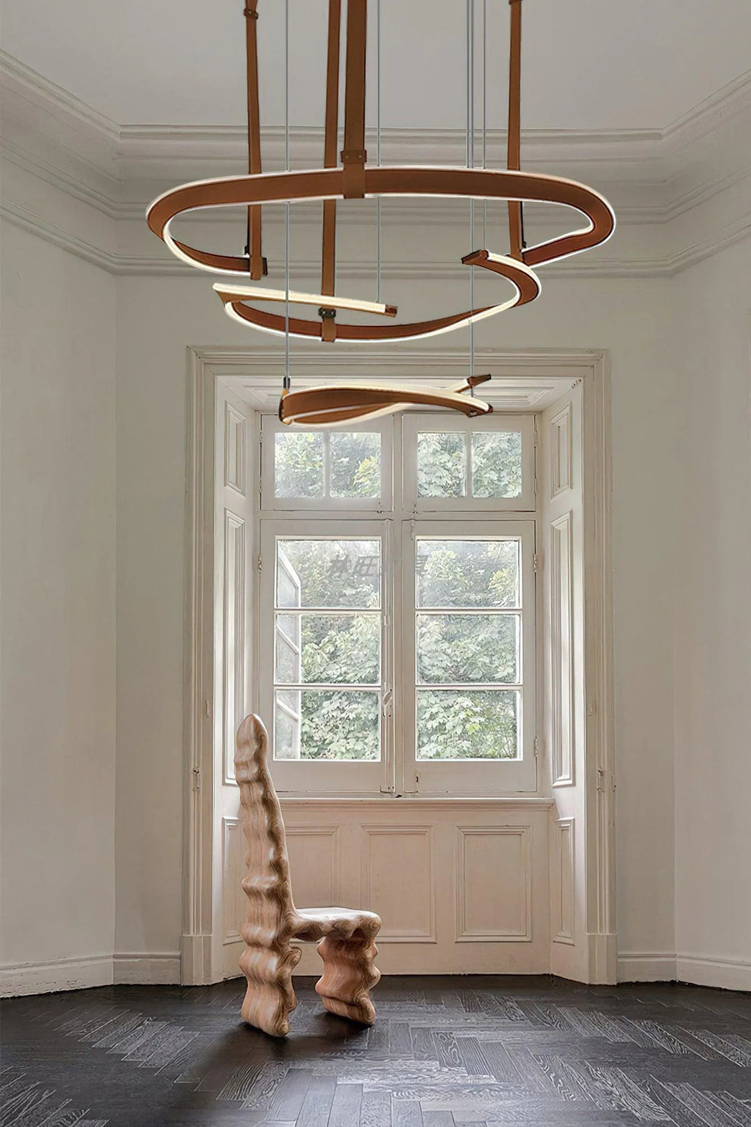 Leather Gladiatorial Chandelier 2