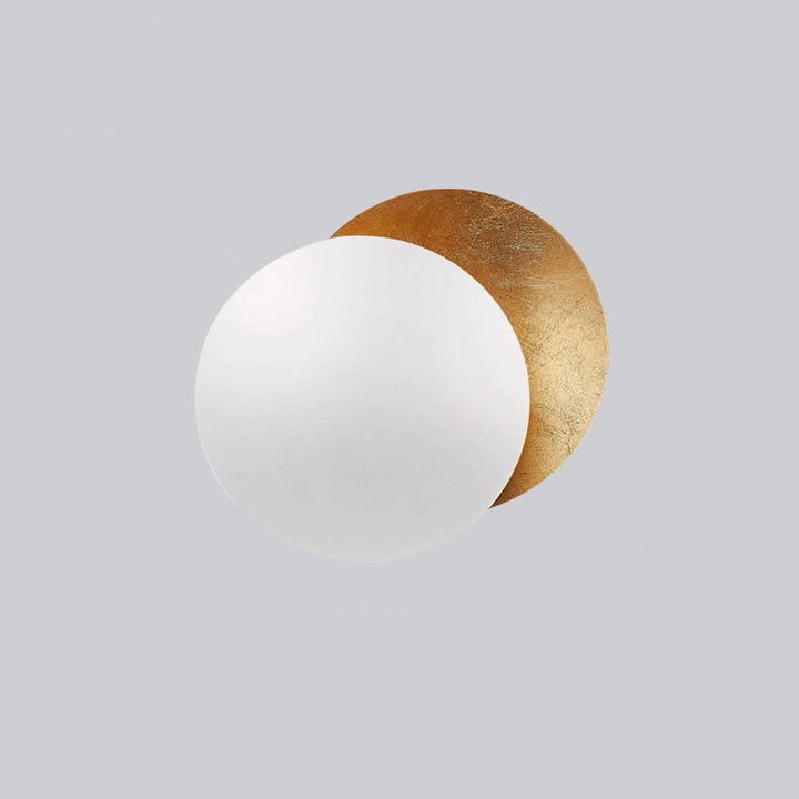 Lederam Wall Lamp White Gold