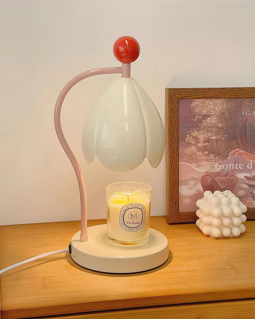 Lily Candle Warm Lamp 10