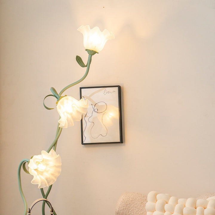 Lily Floral Floor Lamp 8