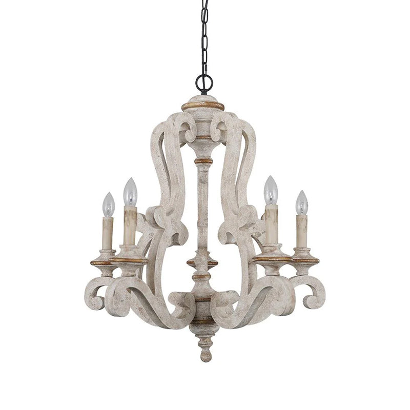 Lndustrial Wind Candle Chandelier 2