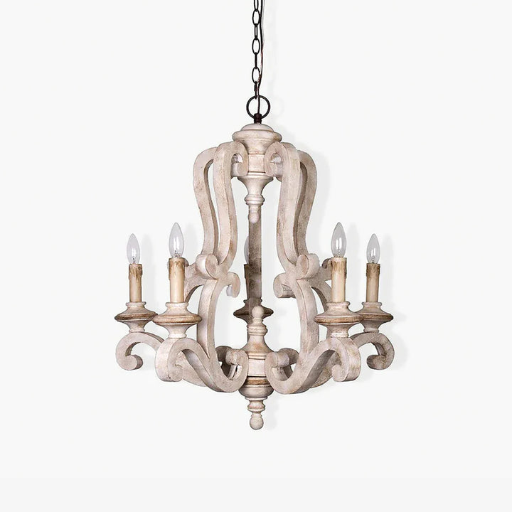 Lndustrial Wind Candle Chandelier 3