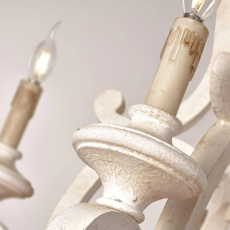 Lndustrial Wind Candle Chandelier 5