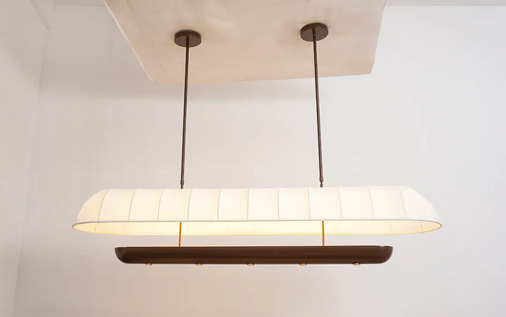 Long Fabric Chandelier New 12