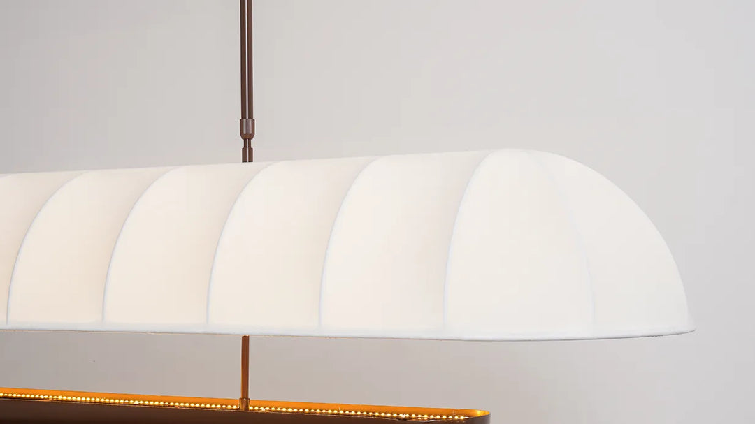 Long Fabric Chandelier New 15
