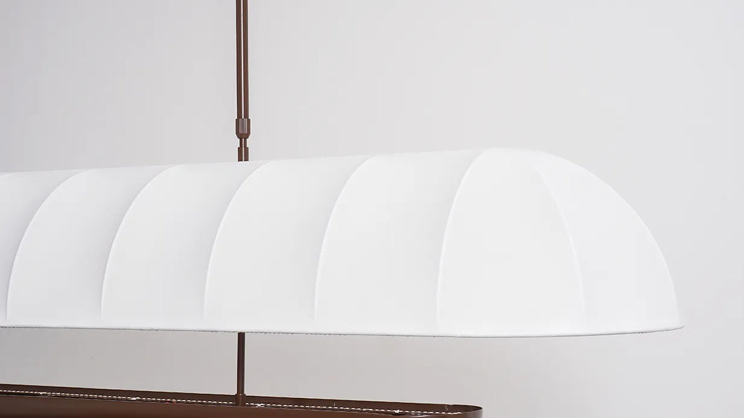 Long Fabric Chandelier New 16