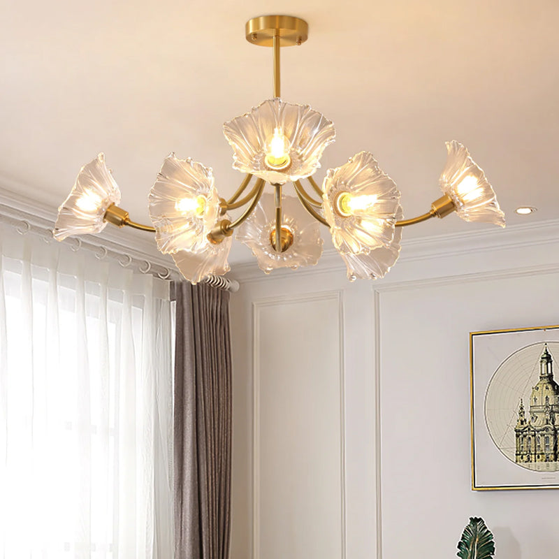 Lotus Leaf Ceiling Chandelier 3