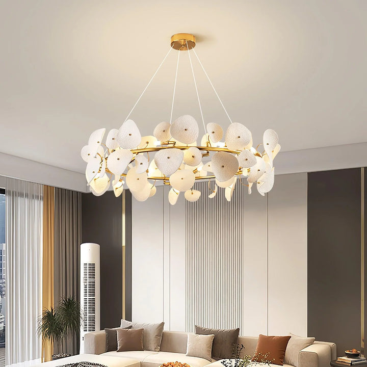 Lotus Petal Chandelier 1