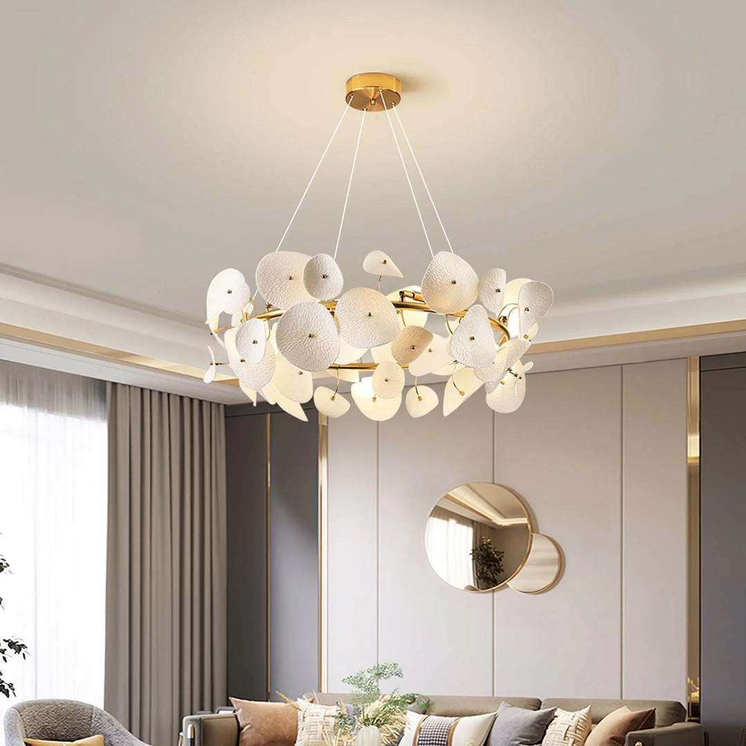 Lotus Petal Chandelier 10