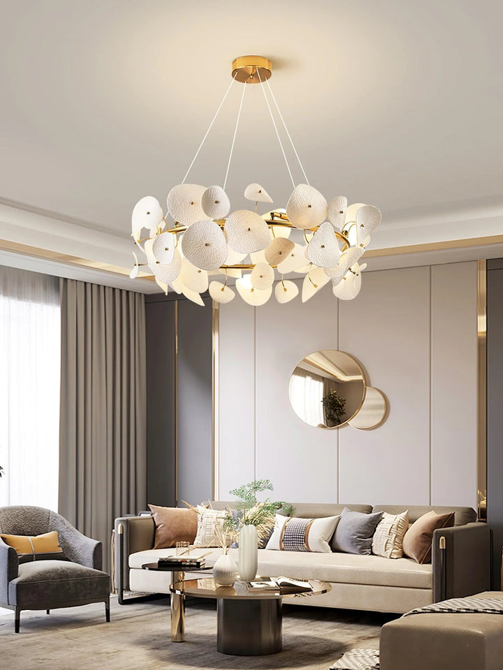 Lotus Petal Chandelier 11