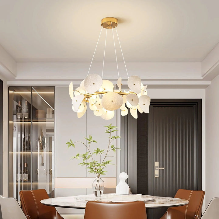 Lotus Petal Chandelier 9