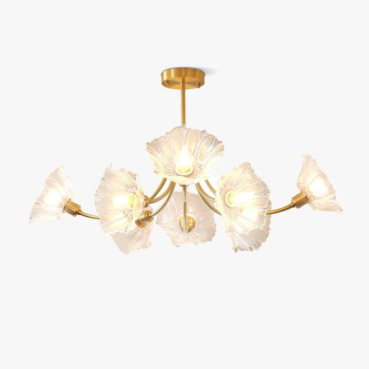 Lotus leaf ceiling chandelier 100