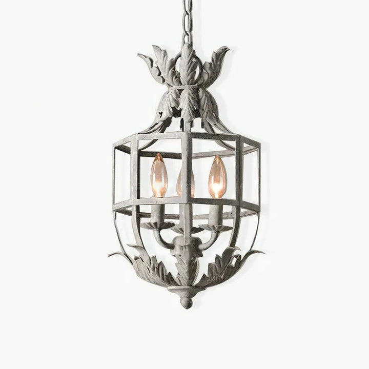 Lustre Retro Cage Chandelier 2