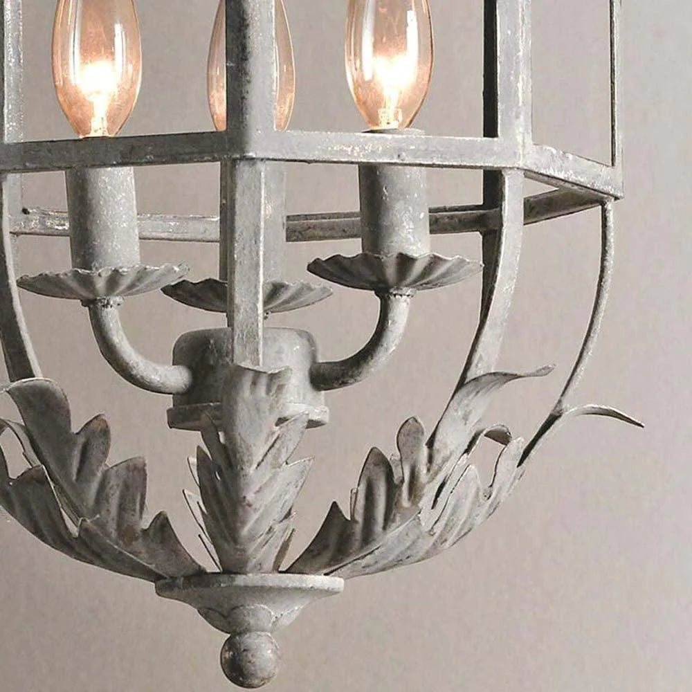 Lustre Retro Cage Chandelier 3