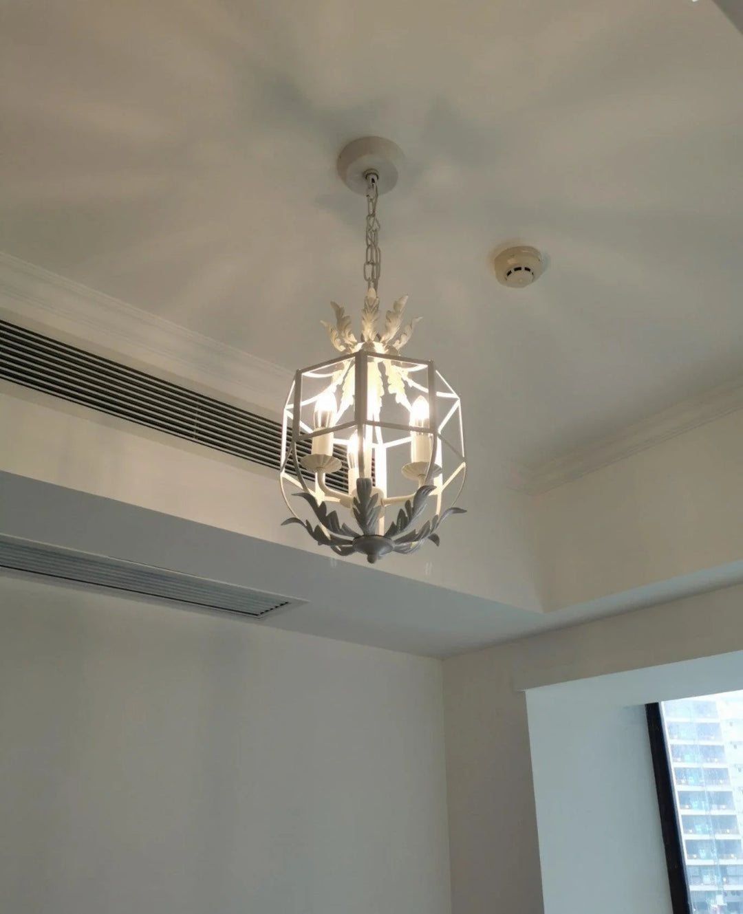 Lustre Retro Cage Chandelier 6