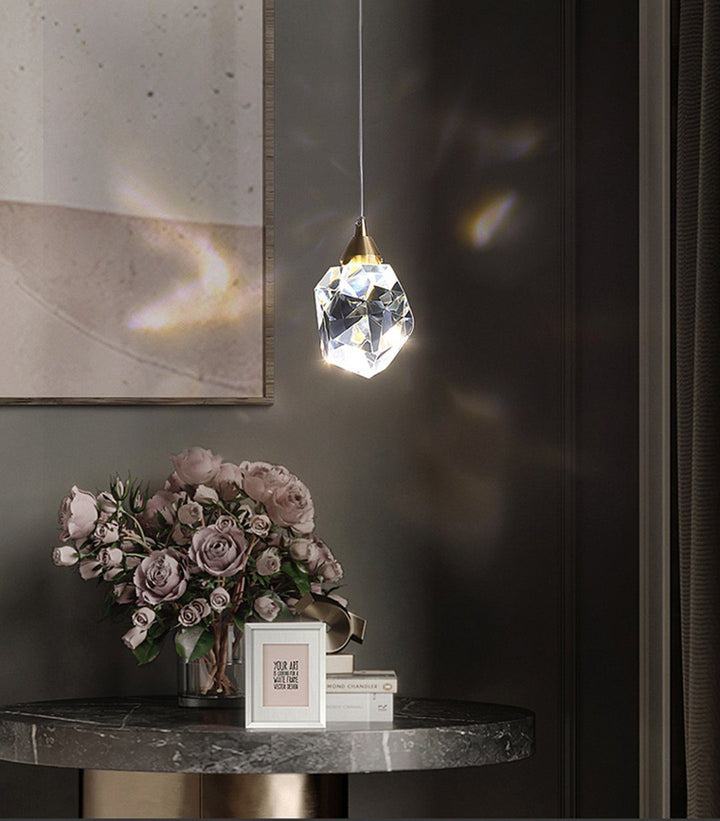 Luxe prisma kristallen hanglamp