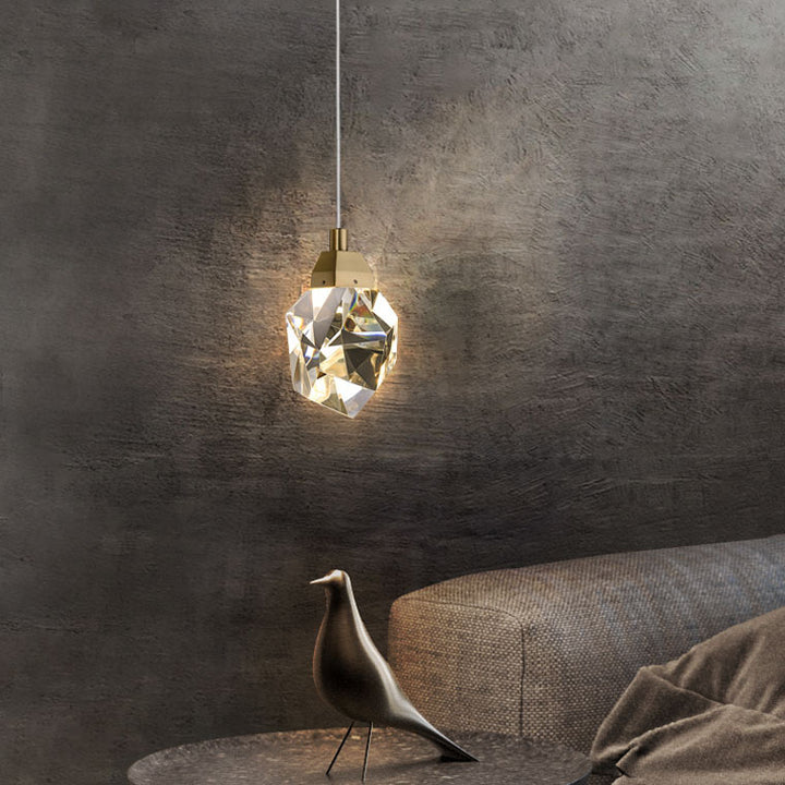 Luxe Prism Crystal Pendant Light