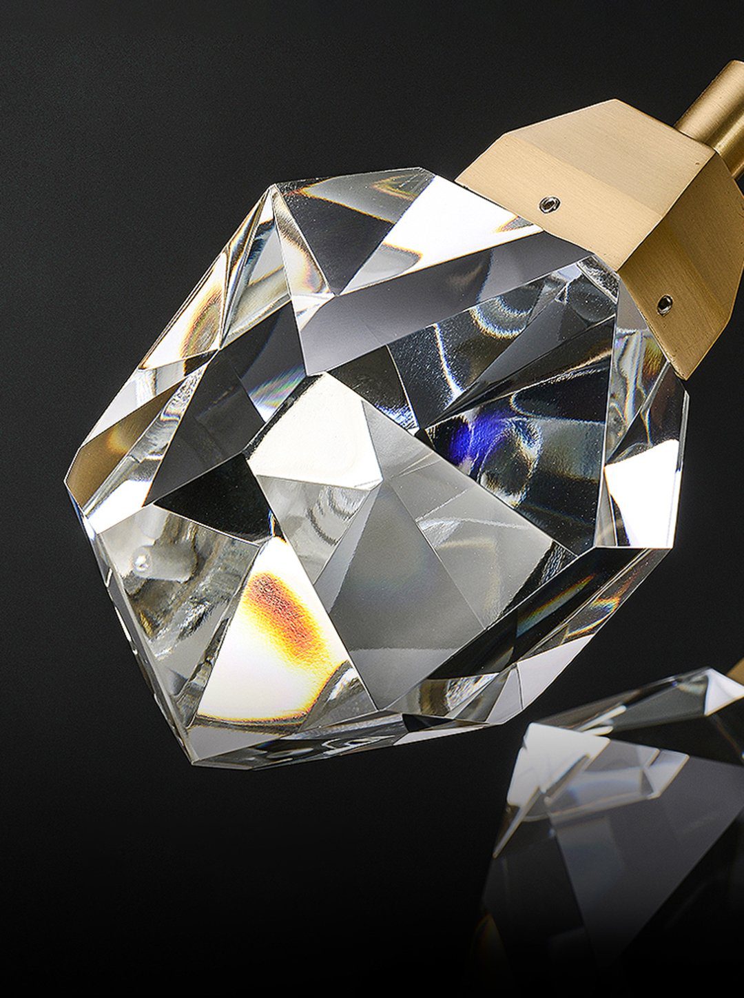 Luxe Prism Crystal Pendant Light