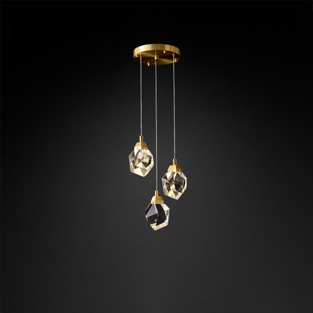 Luxe prisma kristallen hanglamp