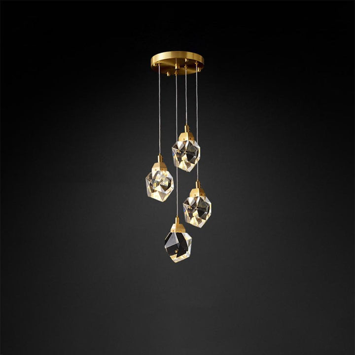 Luxe prisma kristallen hanglamp