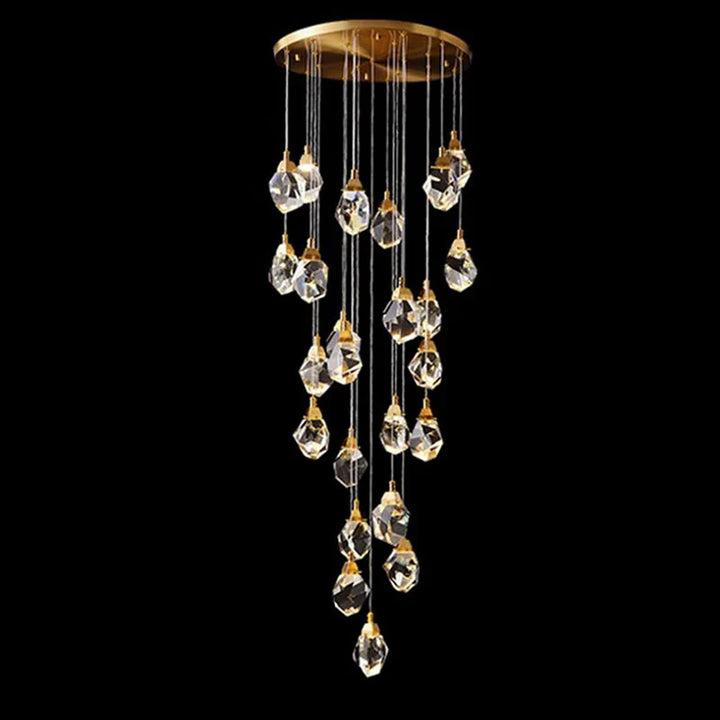 Luxe Prism Crystal Pendant Light