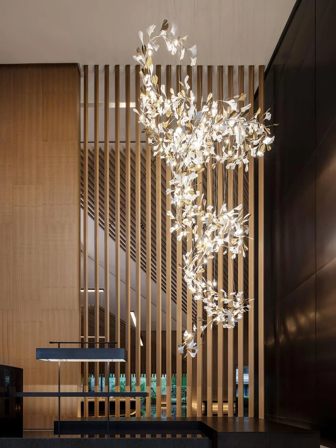 Luxury Gingko Chandelier 10