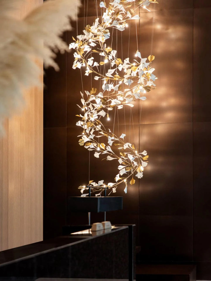 Luxury Gingko Chandelier 11