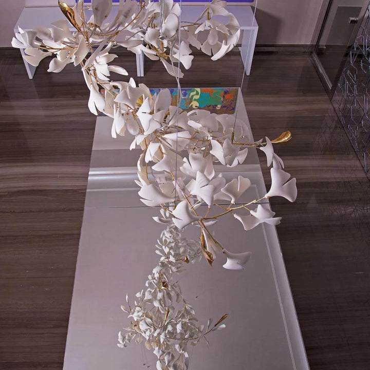 Luxury Gingko Chandelier 14