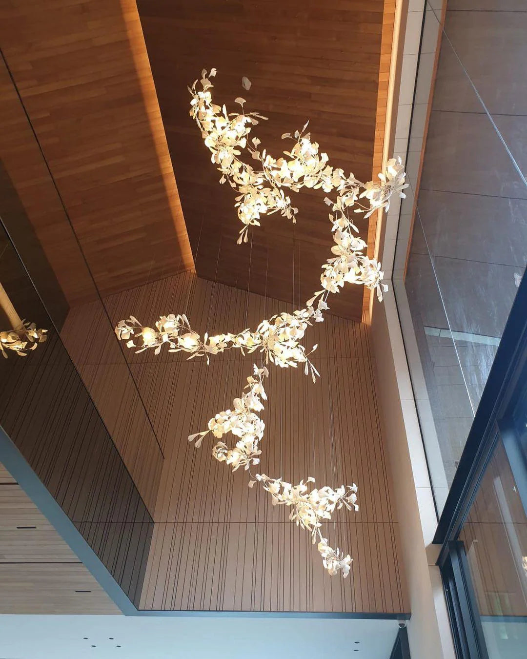 Luxury Gingko Chandelier 7