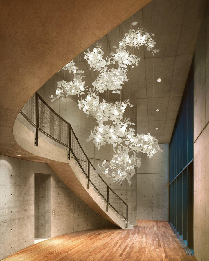 Luxury Gingko Chandelier 8