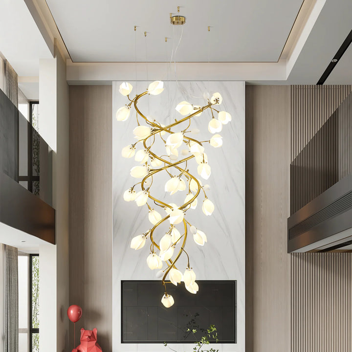 Lysandra_Flower_staircase_chandelier_5