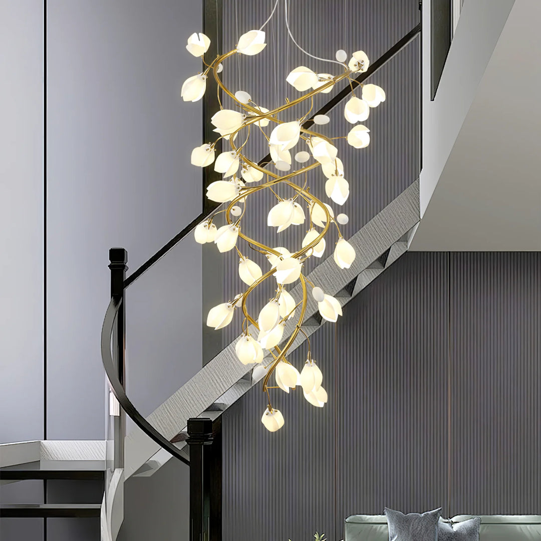 Lysandra_Flower_staircase_chandelier_8