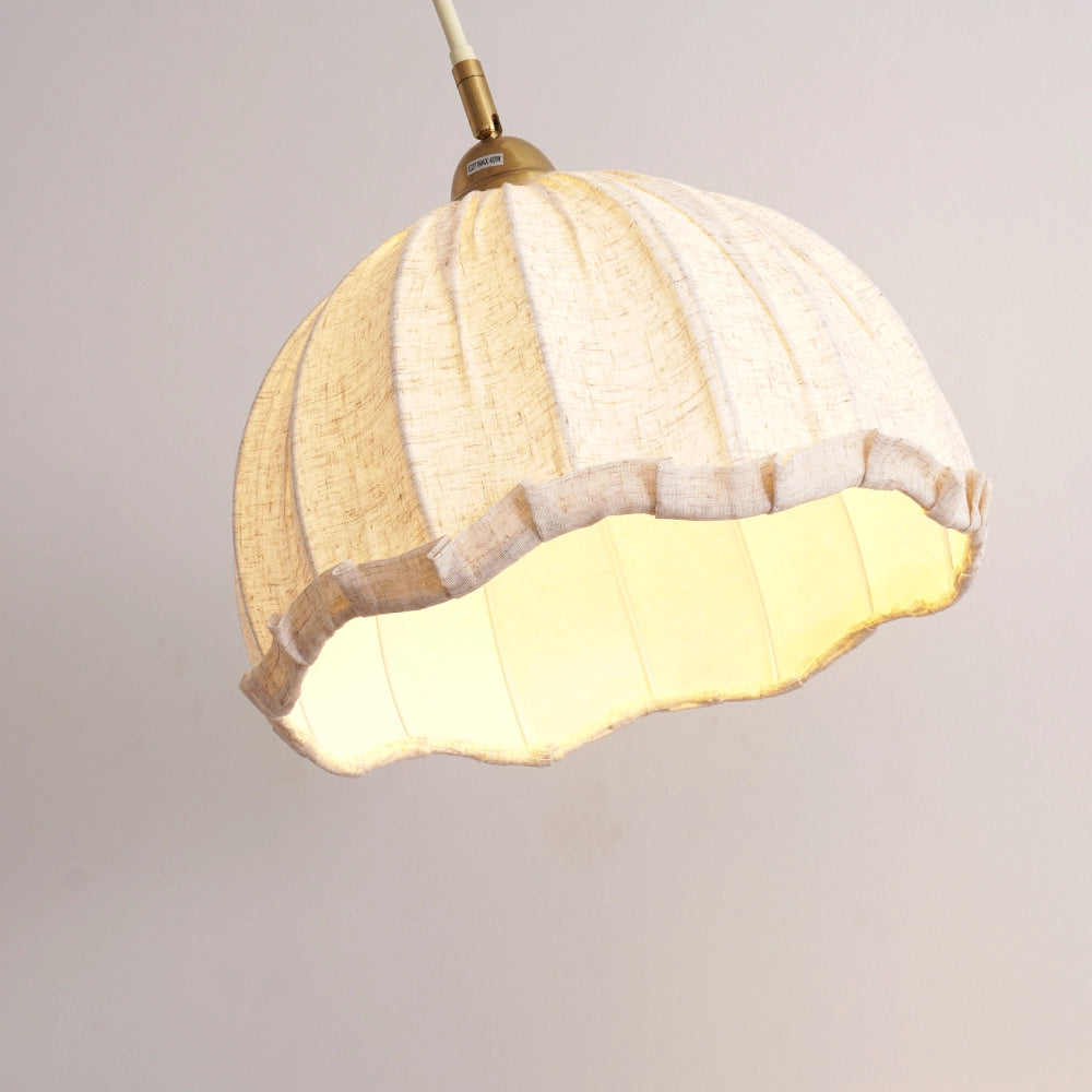 Close up of the Mala Floor Lamp lampshade