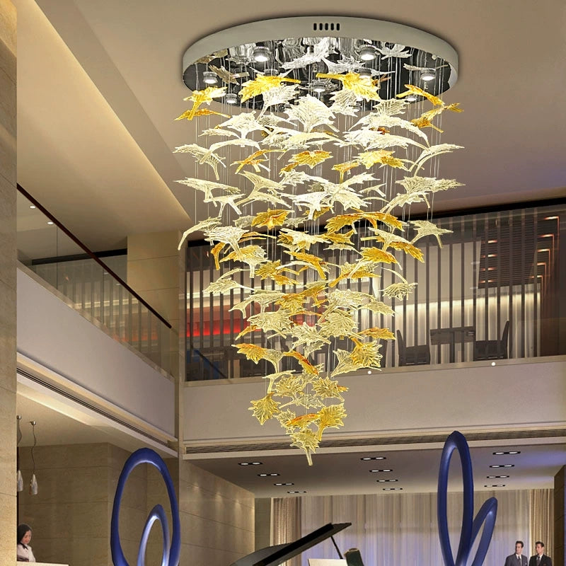 Maple Leaf Chandelier 16