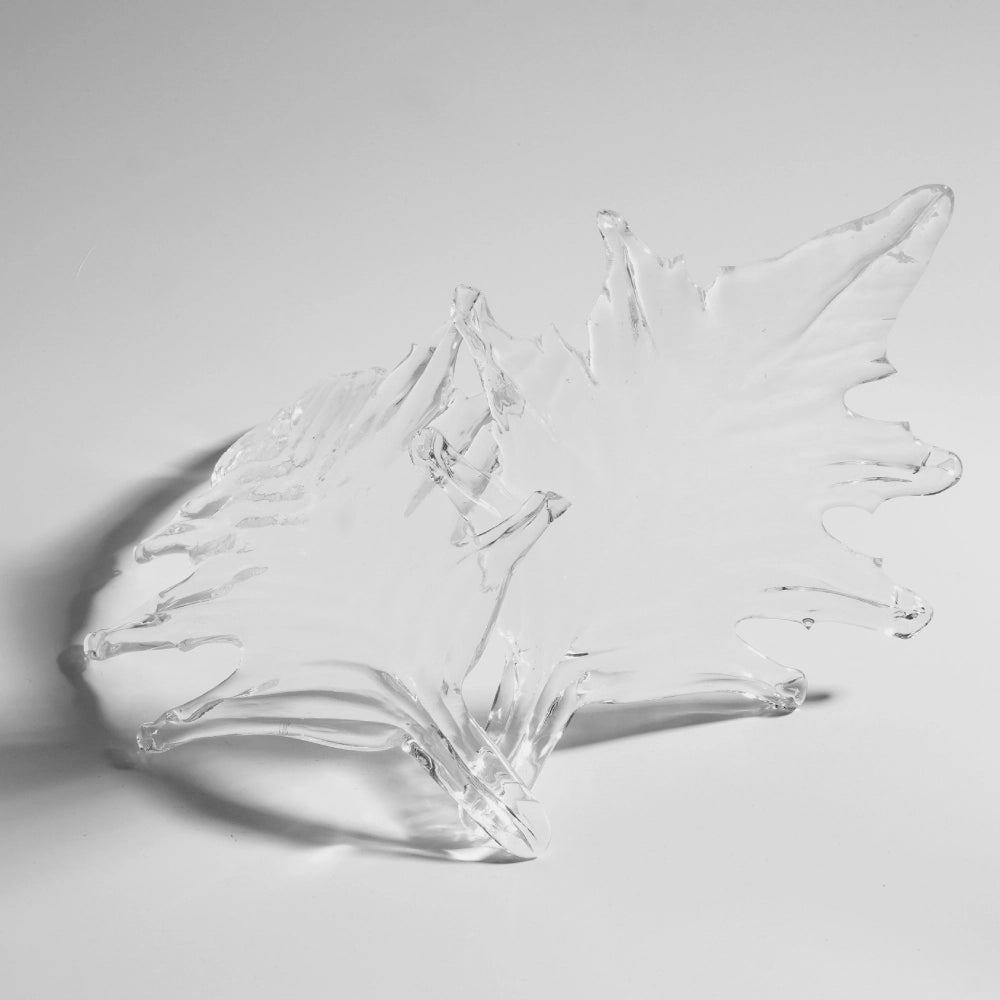 Maple Leaf Chandelier Smooth Clear