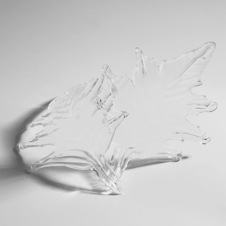 Maple Leaf Chandelier Smooth Clear