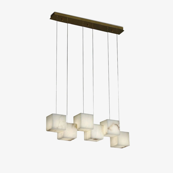 Marble Box Chandelier 13