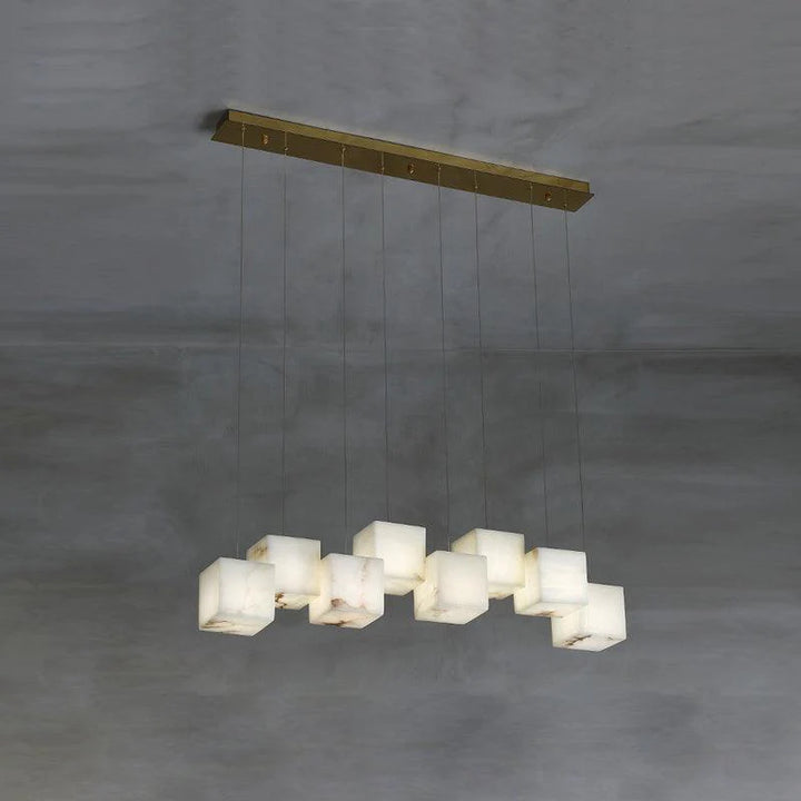 Marble Box Chandelier 15