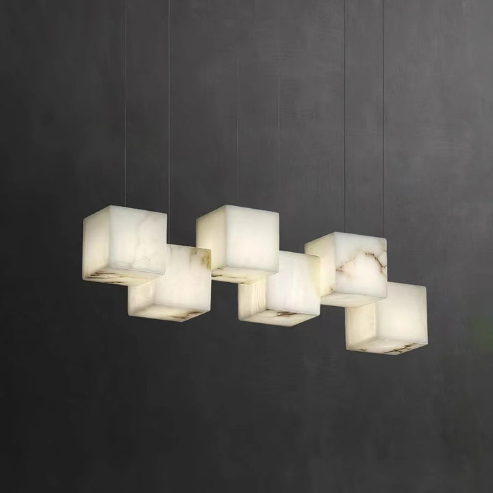 Marble Box Chandelier 9