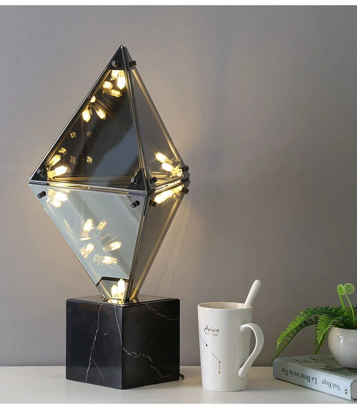 Marble Diamond Table Lamp 6