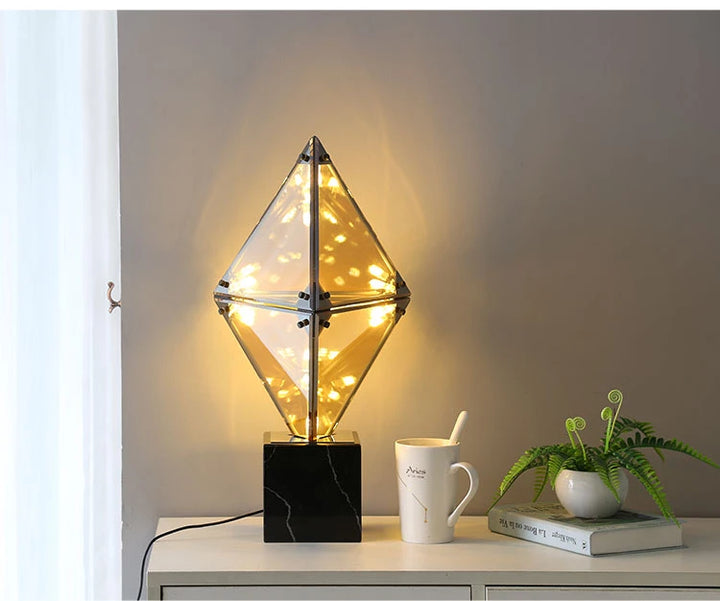 Marble Diamond Table Lamp 9