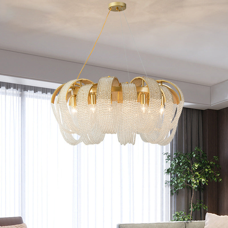 Mesh Crystal Chandelier 13