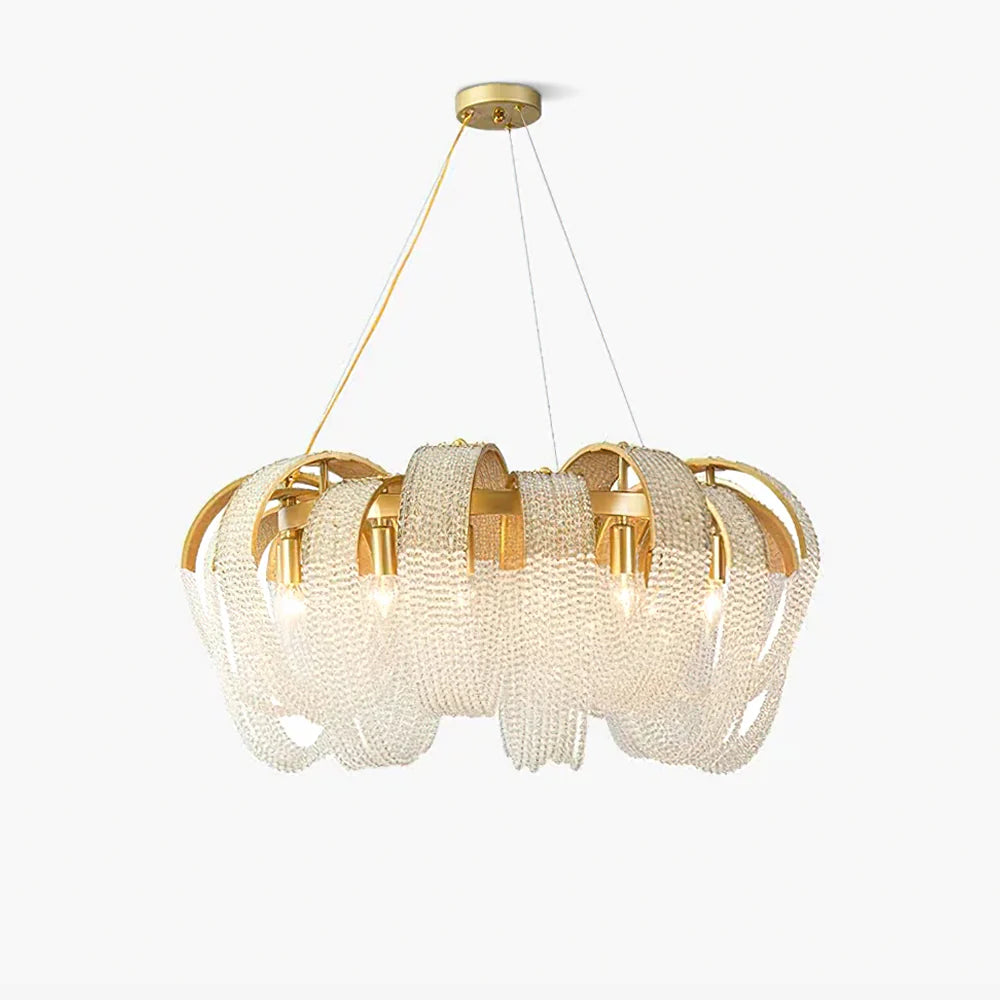 Mesh Crystal Chandelier 8