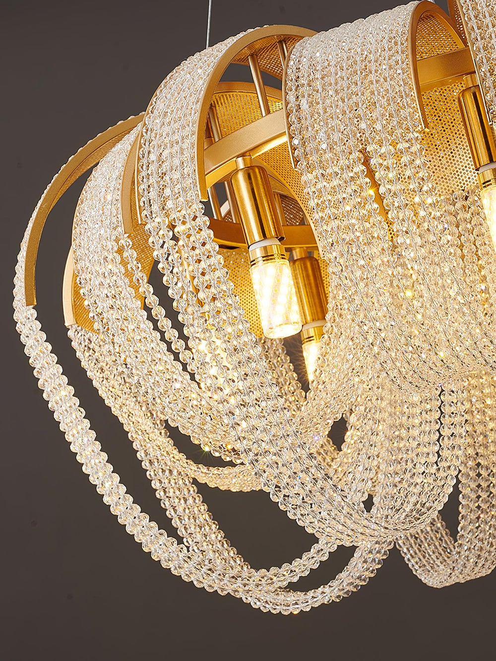 Mesh Crystal Chandelier 9