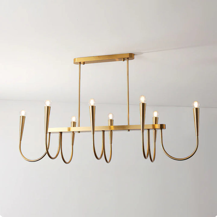 MidCenturySwoopArmChandelier 13