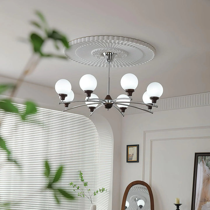 Mid Century Elegant Chandelier 1